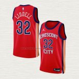 Camiseta Ej Liddell NO 32 New Orleans Pelicans Statement 2023-24 Rojo