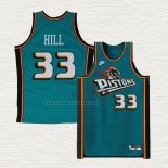Camiseta Grant Hill NO 33 Detroit Pistons Classic 2022-23 Verde
