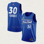 Camiseta Julius Randle NO 30 New York Knicks All Star 2021 Azul