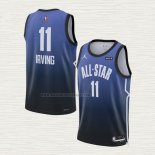 Camiseta Kyrie Irving NO 11 Brooklyn Nets All Star 2023 Azul