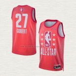 Camiseta Rudy Gobert NO 27 Utah Jazz All Star 2022 Granate