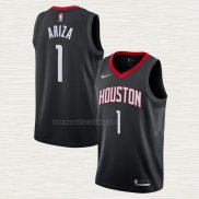 Camiseta Trevor Ariza NO 1 Houston Rockets Statement Negro