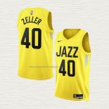 Camiseta Cody Zeller NO 40 Utah Jazz Icon 2022-23 Amarillo