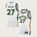 Camiseta Jordan Walsh NO 27 Boston Celtics Ciudad 2023-24 Blanco