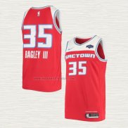 Camiseta Marvin Bagley III NO 35 Sacramento Kings Ciudad 2019-20 Rojo