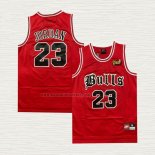 Camiseta Michael Jordan NO 23 Chicago Bulls NBA Final Rojo