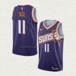 Camiseta Bol Bol NO 11 Phoenix Suns Icon 2023-24 Violeta