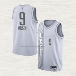 Camiseta D.J. Wilson NO 19 Oklahoma City Thunder Ciudad 2021-22 Blanco
