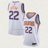 Camiseta DeAndre Ayton NO 22 Phoenix Suns Association 2019-20 Blanco