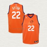 Camiseta Deandre Ayton Nino Phoenix Suns Statement 2020-21 Naranja
