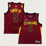 Camiseta Dennis Smith Jr. NO 5 Cleveland Cavaliers Icon 2018 Rojo