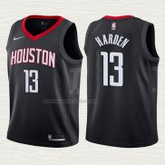 Camiseta James Harden NO 13 Nino Houston Rockets 2017-18 Negro
