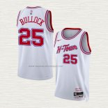 Camiseta Reggie Bullock NO 25 Houston Rockets Ciudad 2023-24 Blanco