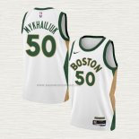 Camiseta Sviatoslav Mykhailiuk NO 50 Boston Celtics Ciudad 2023-24 Blanco
