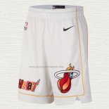 Pantalone Miami Heat Ciudad 2022-23 Blanco