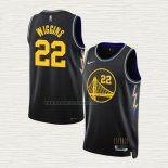 Camiseta Andrew Wiggins NO 22 Golden State Warriors Ciudad 2021-22 Negro