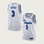 Camiseta Anthony Davis NO 3 Los Angeles Lakers Classic 2019-20 Blanco