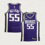 Camiseta Jason Williams NO 55 Sacramento Kings Icon 2020-21 Violeta