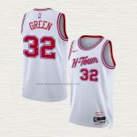 Camiseta Jeff Green NO 32 Houston Rockets Ciudad 2023-24 Blanco