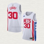 Camiseta Seth Curry NO 30 Brooklyn Nets Classic 2022-23 Blanco